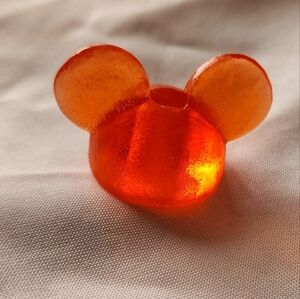 Handmade Mickey straw charm